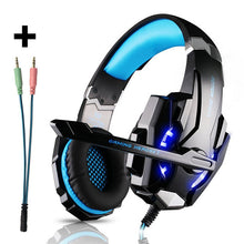 Load image into Gallery viewer, EACH G9000 G2000 Gaming Headsets Big Headphones With Light Mic Stereo Earphones Deep Bass for PC Computer Gamer Tablet PS4 X-BOX