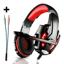 Load image into Gallery viewer, EACH G9000 G2000 Gaming Headsets Big Headphones With Light Mic Stereo Earphones Deep Bass for PC Computer Gamer Tablet PS4 X-BOX