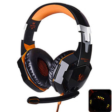 Load image into Gallery viewer, EACH G9000 G2000 Gaming Headsets Big Headphones With Light Mic Stereo Earphones Deep Bass for PC Computer Gamer Tablet PS4 X-BOX